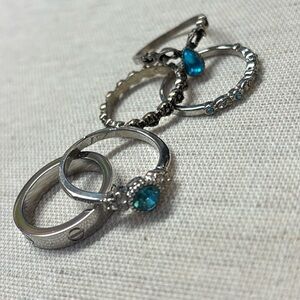 Lot of 5 fashion rings